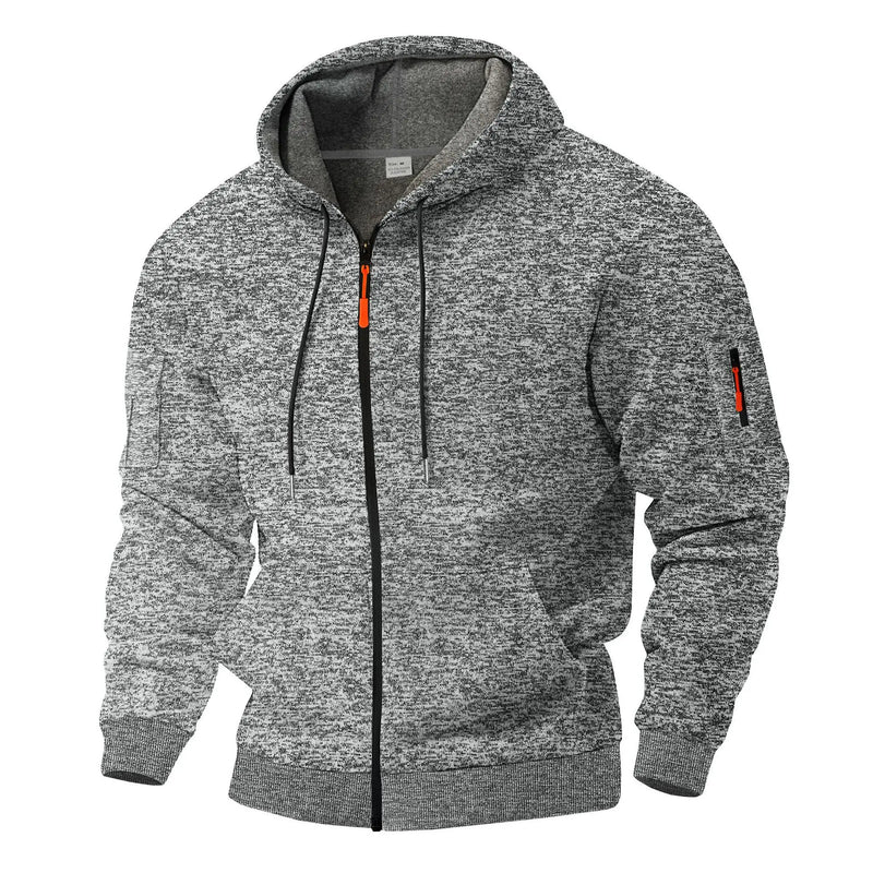 Elegante chaqueta polar