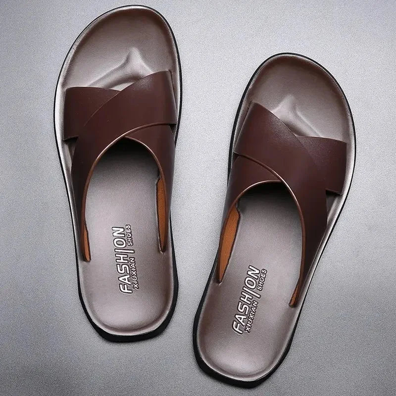 Sandalias de piel de primera calidad