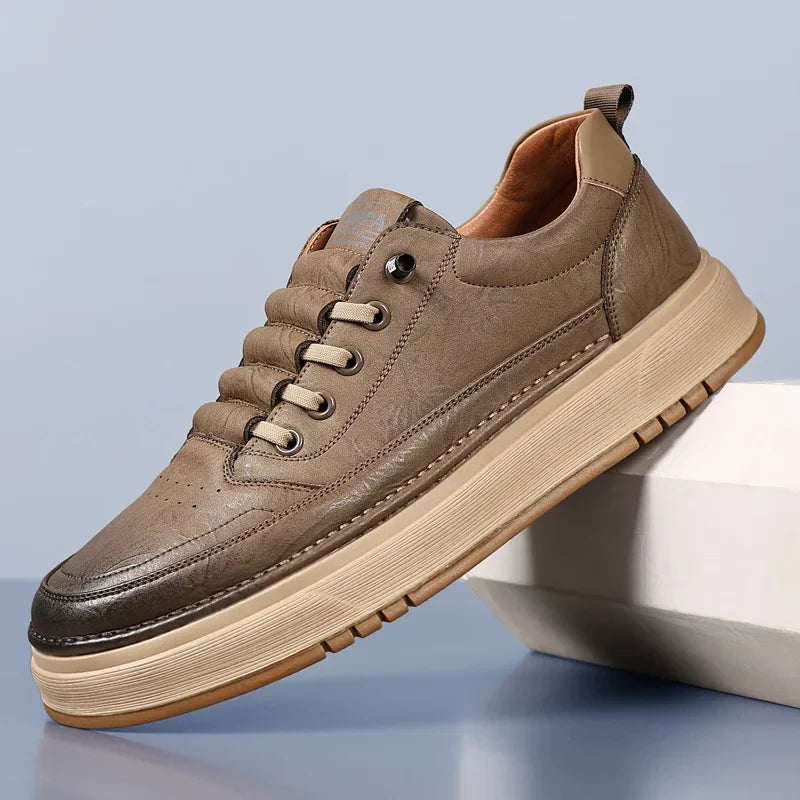 Elegantes zapatos de piel
