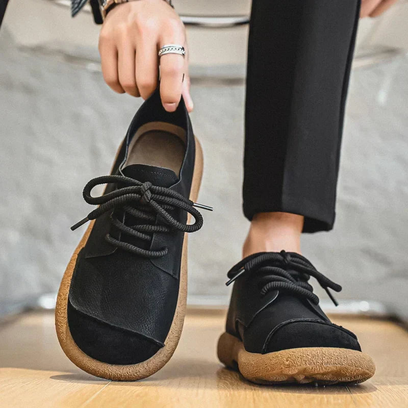 Elegantes zapatos de ante