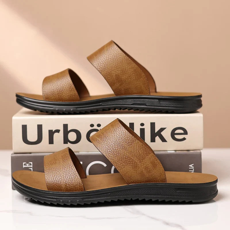Sandalias elegantes de playa