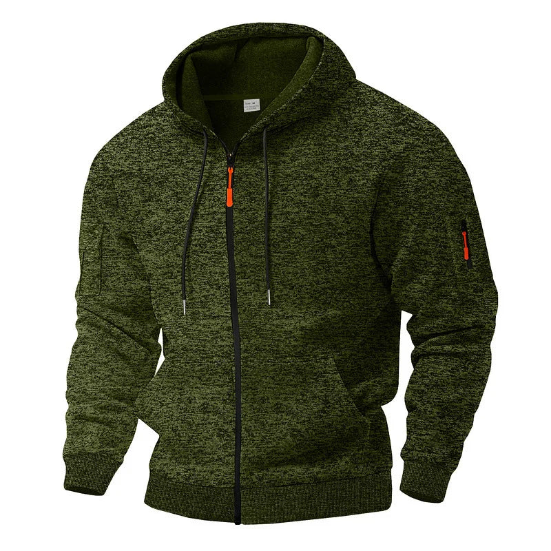 Elegante chaqueta polar