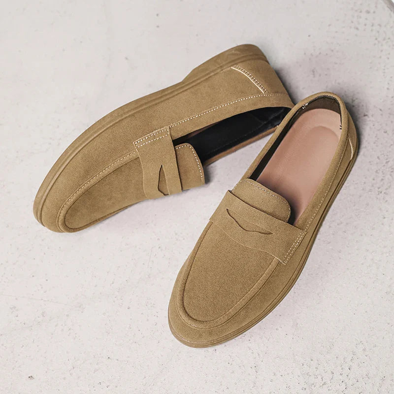 Elegantes mocasines transpirables