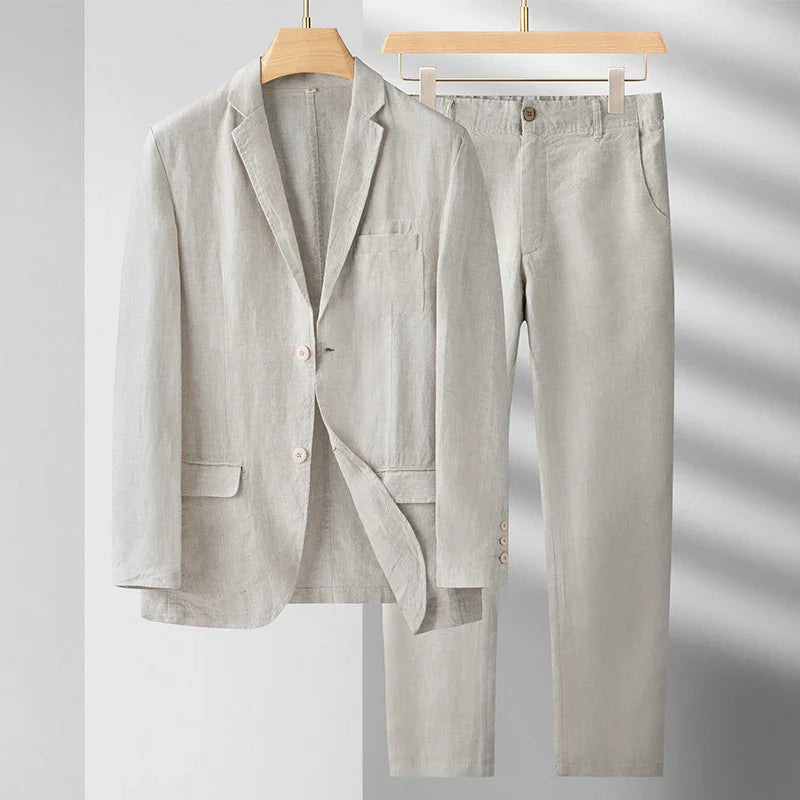 Conjunto de lino informal