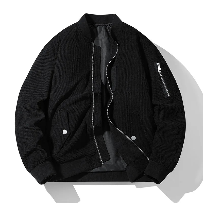 Elegante cazadora bomber