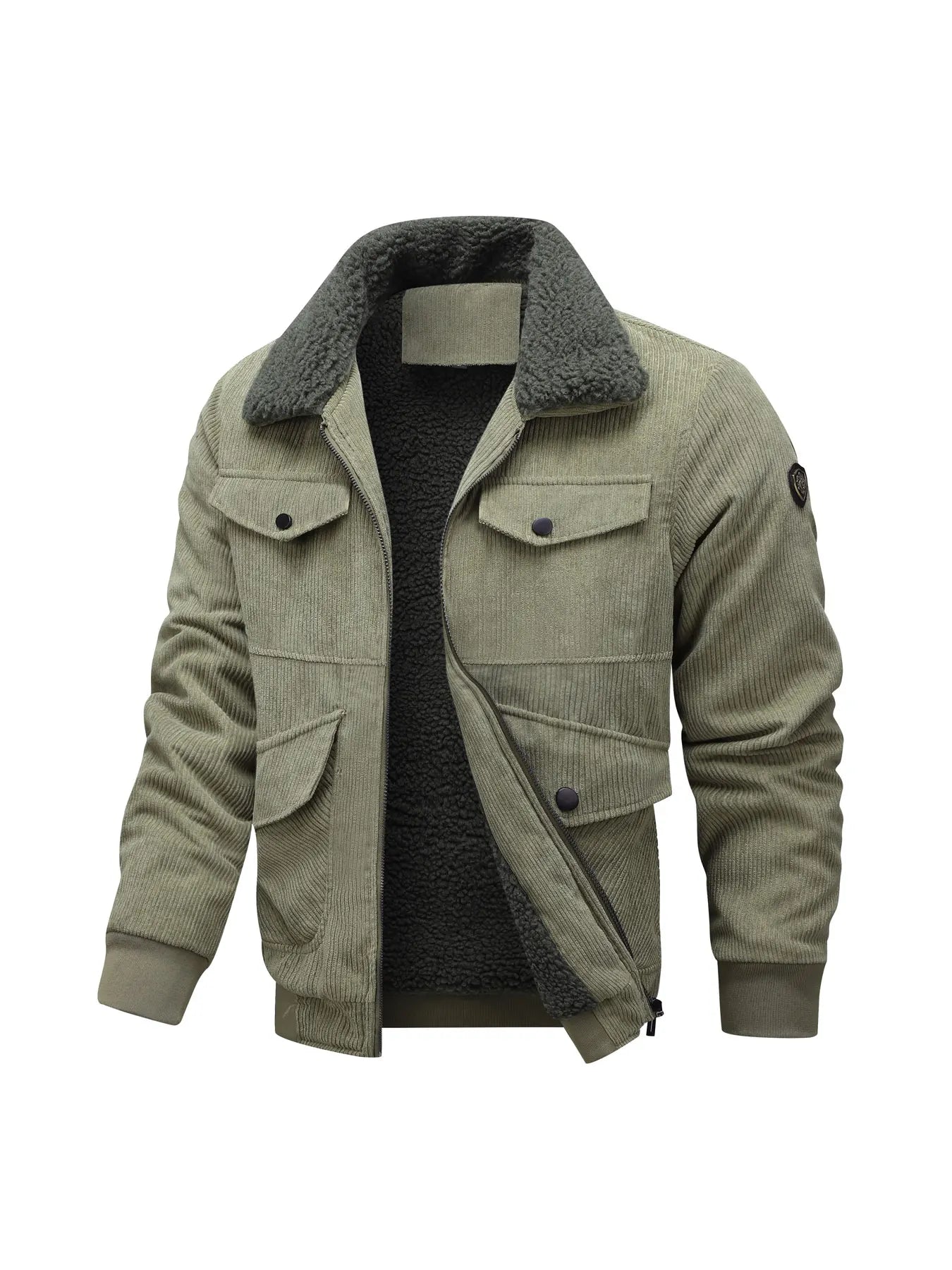 Elegante chaqueta de pana