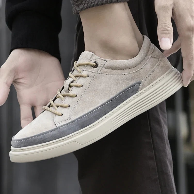 Elegantes zapatos de piel
