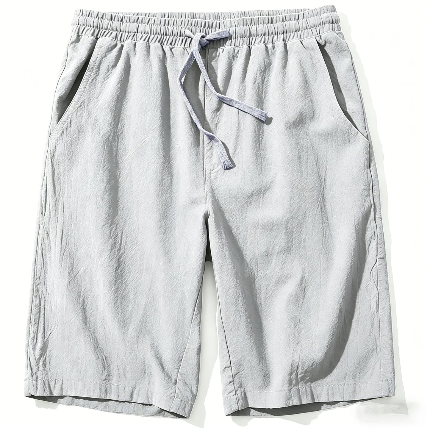 Elegantes pantalones cortos de algodón