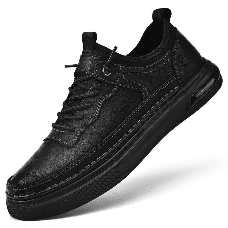 Elegantes zapatos de piel