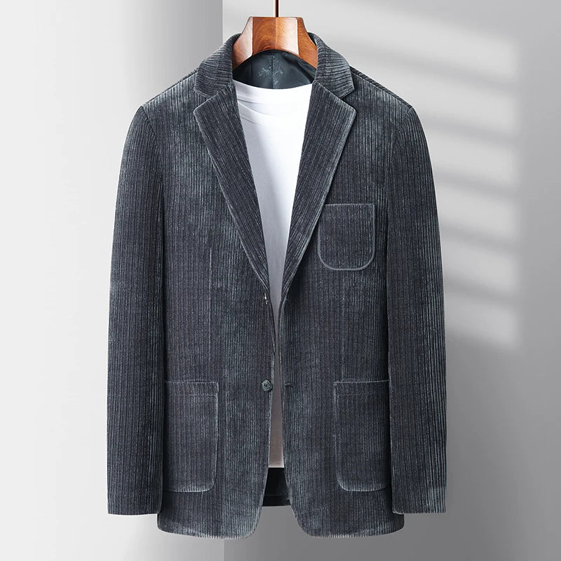 Elegante traje de pana Blazer