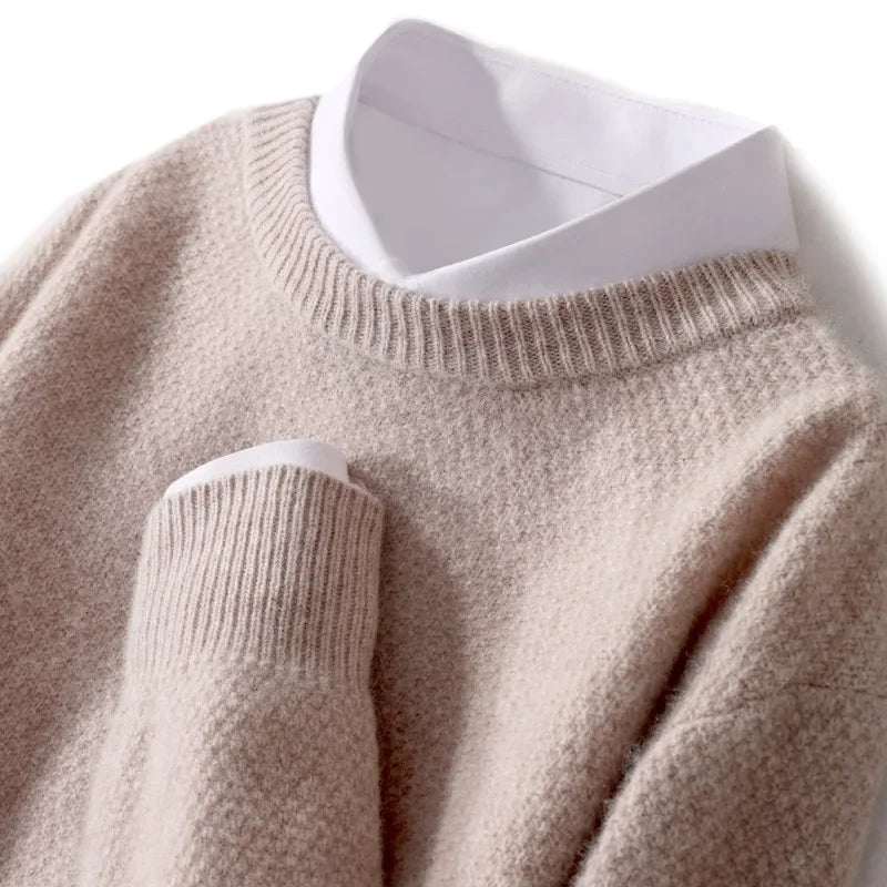 Elegante jersey de cachemira