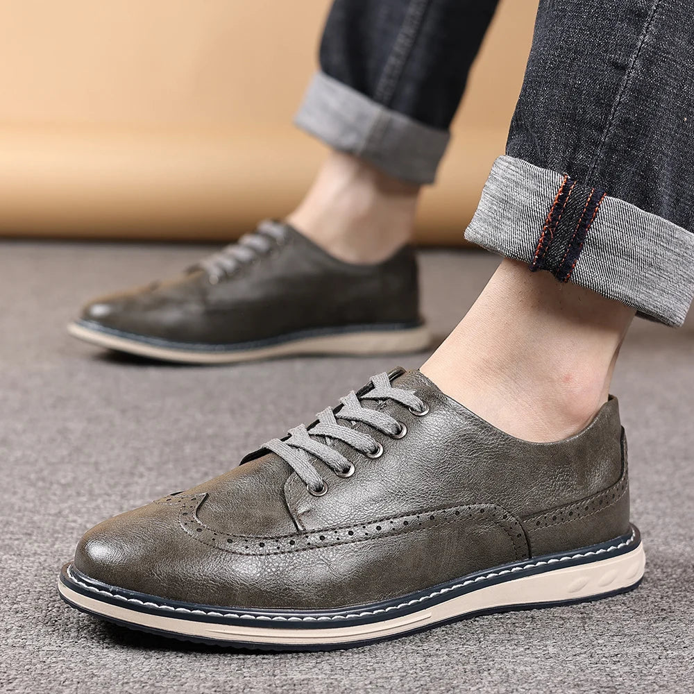 Zapatos retro para hombre