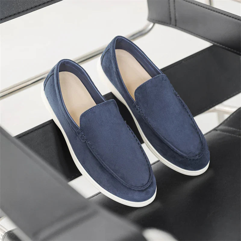 Mocasines casuales de ante
