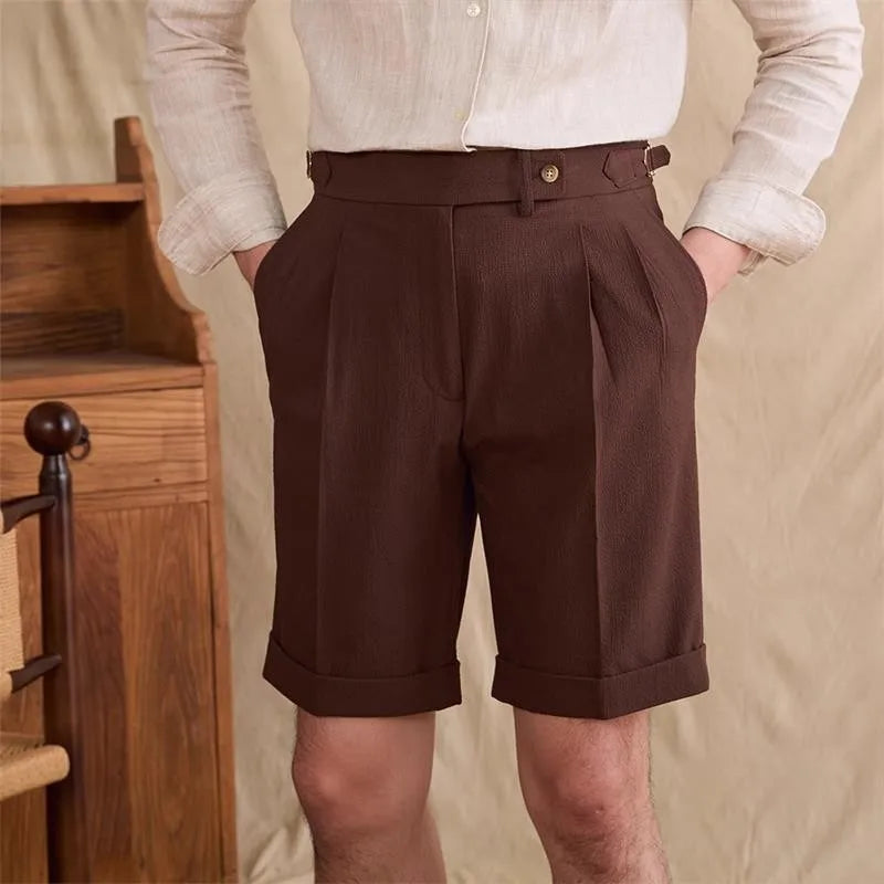 Pantalones cortos elegantes para hombre