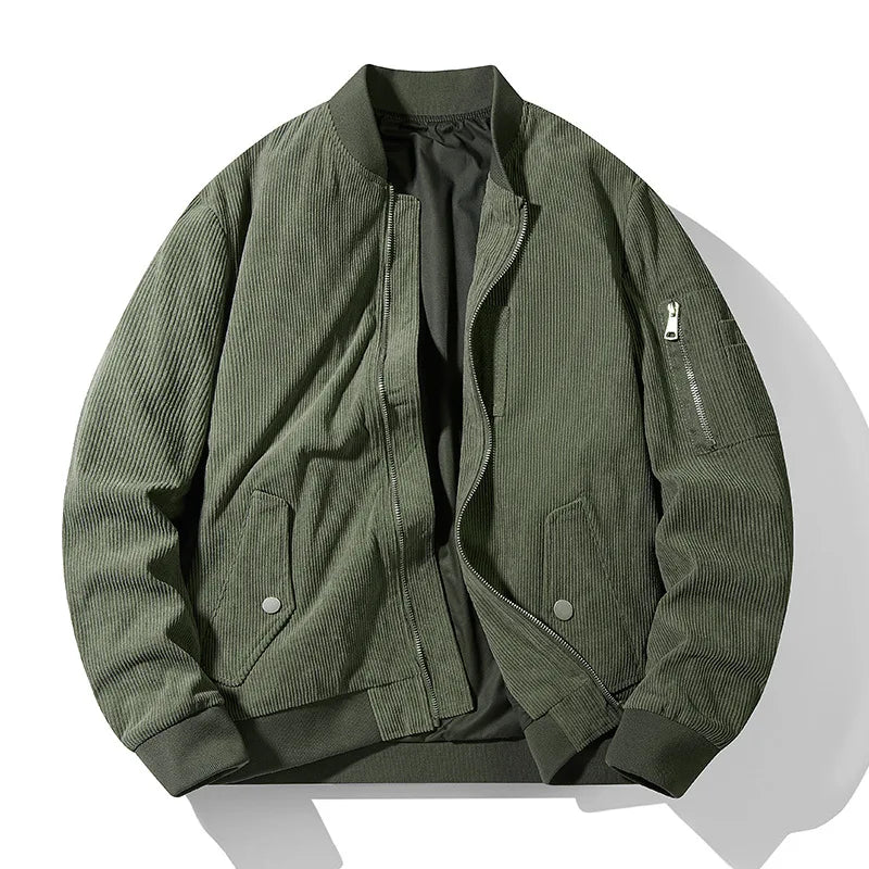 Elegante cazadora bomber
