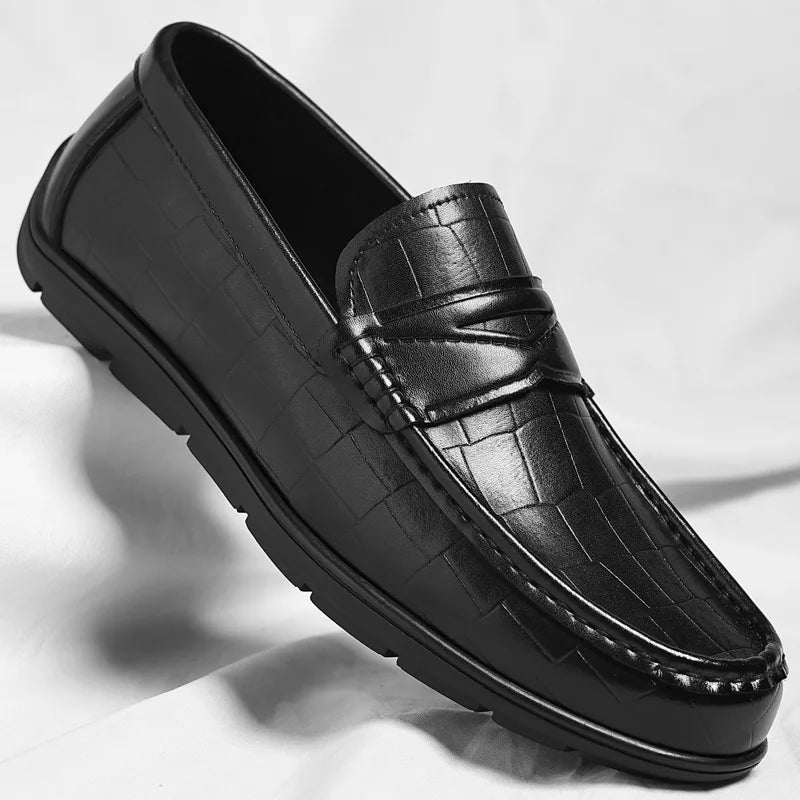 Mocasines elegantes de piel británicos