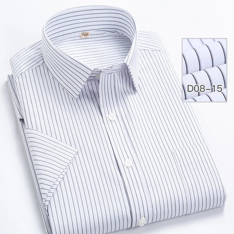 Camisa de negocios de manga corta