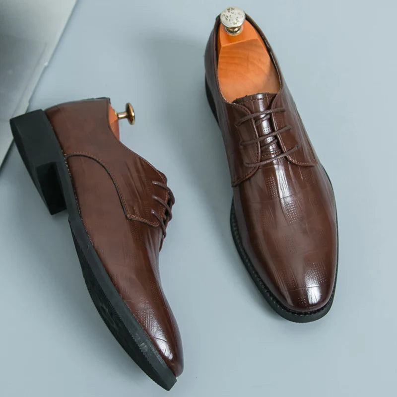 Zapatos de vestir de piel de primera calidad