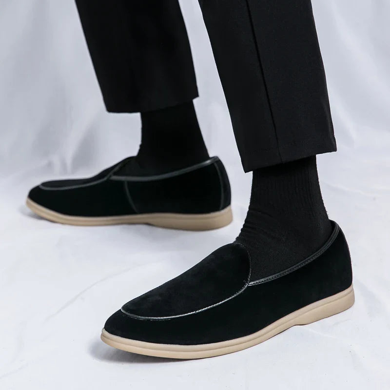 Mocasines de ante Chic