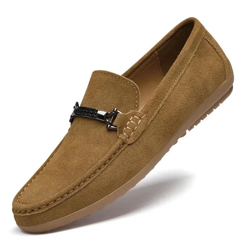 Mocasines de ante para conducir