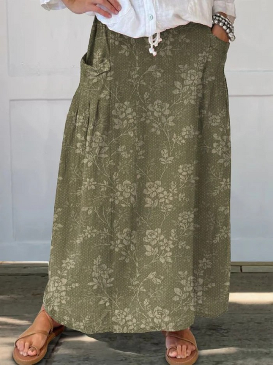 Falda Estampada Ligera