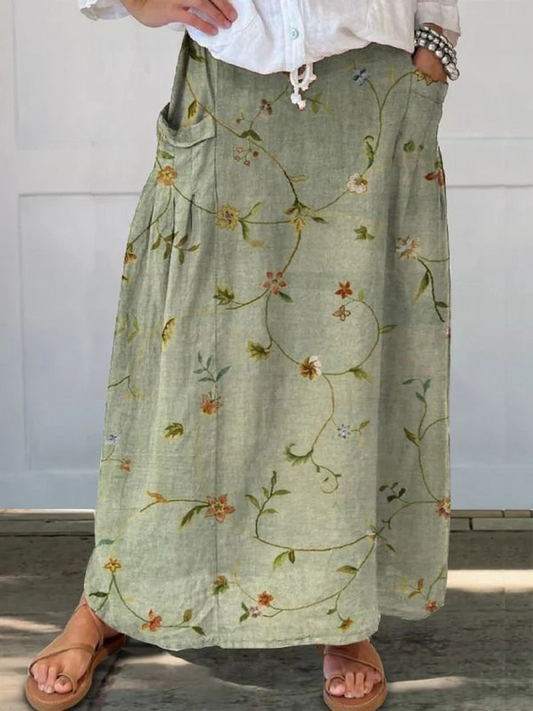 Falda Estampada Ligera