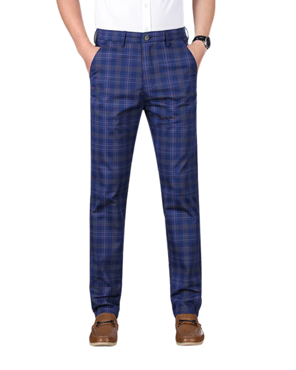Pantalones de cuadros Business