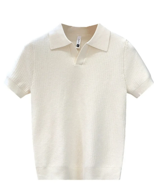 Polo de punto transpirable