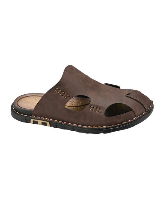 Sandalias de piel