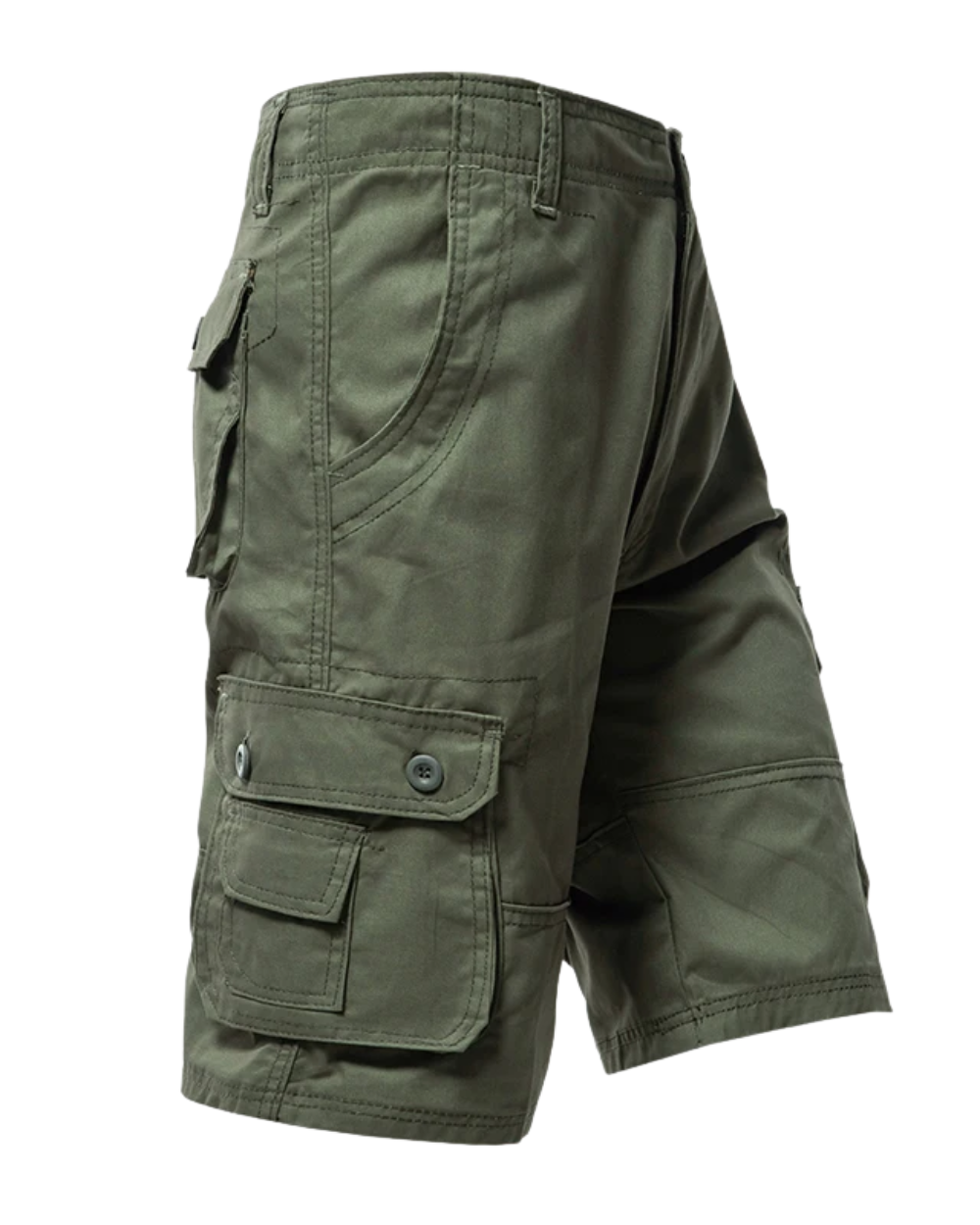 Pantalones cortos casual cargo a la rodilla