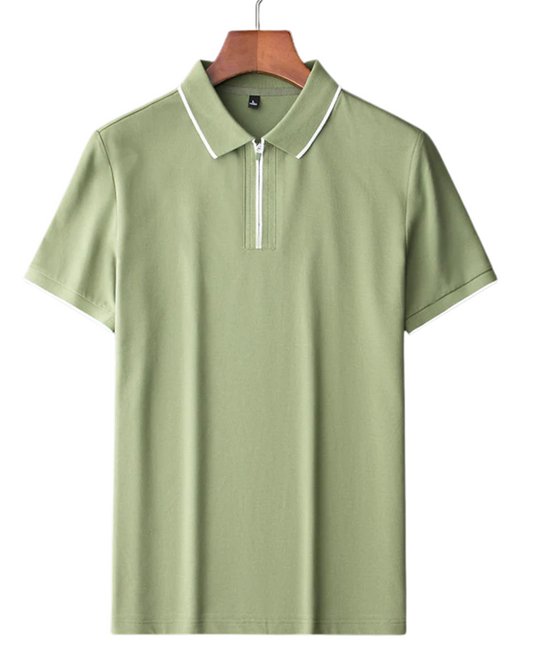 Elegante polo de algodón