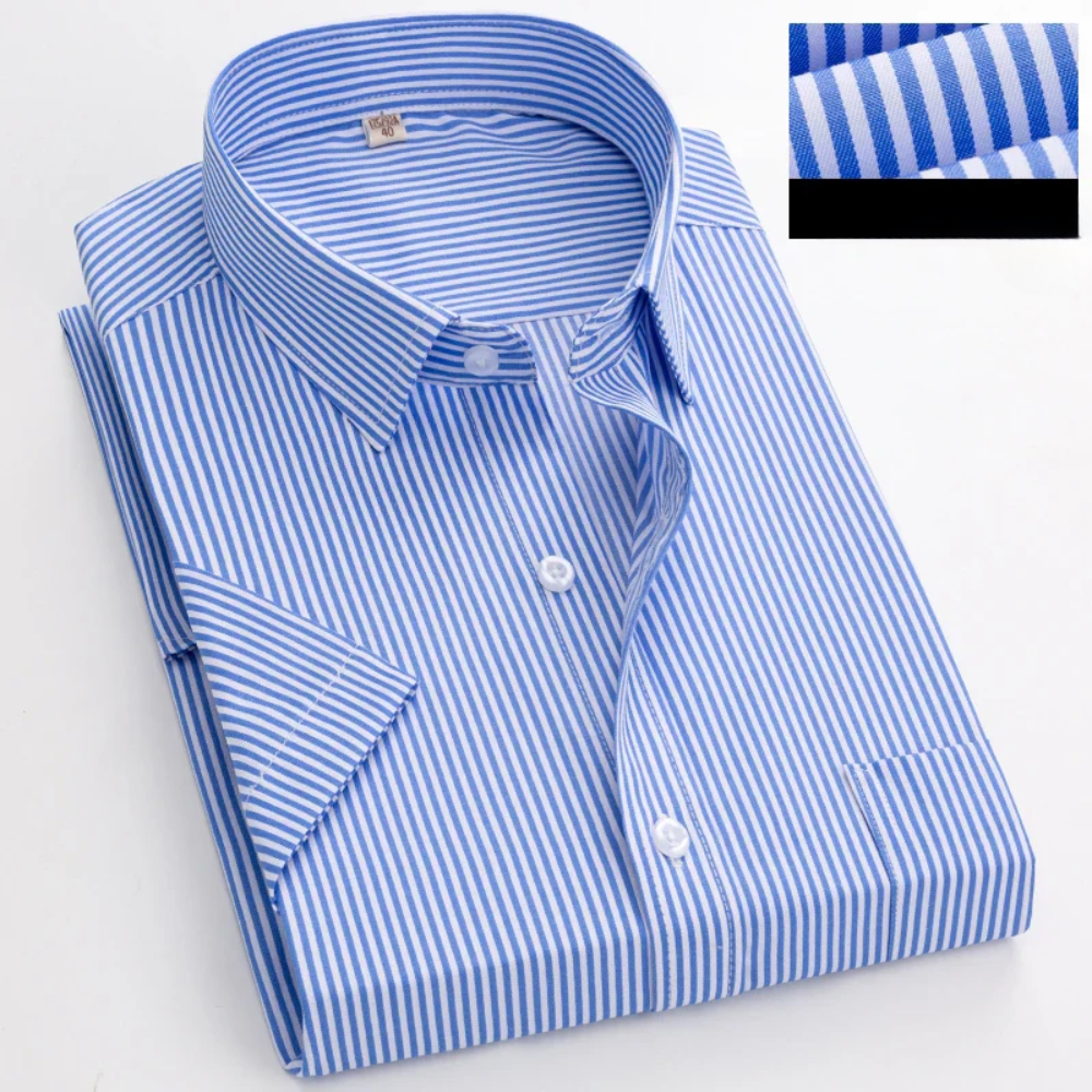 Camisa de negocios de manga corta