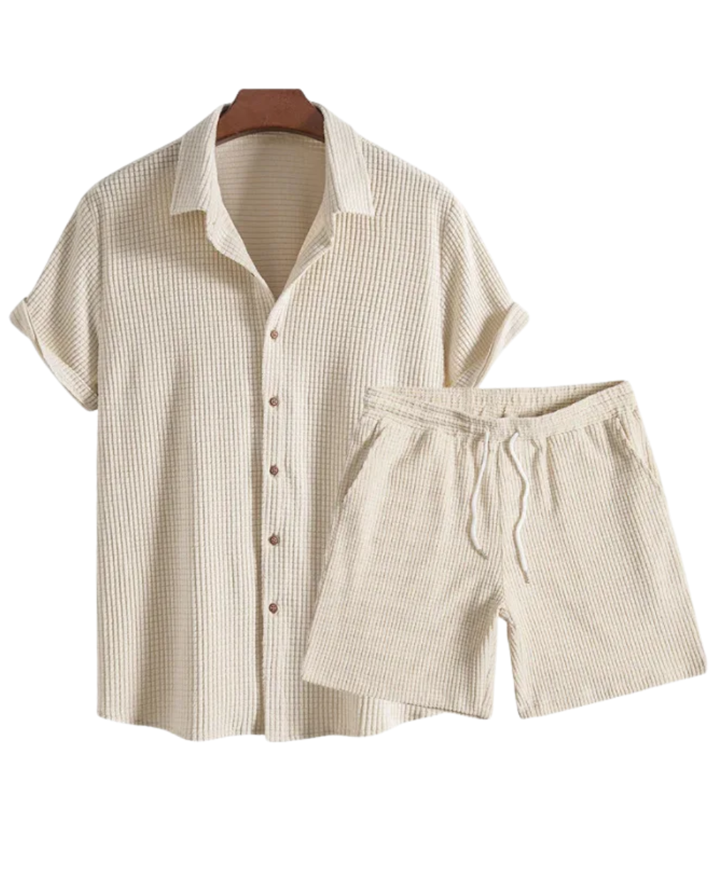 Elegante conjunto de verano de algodón