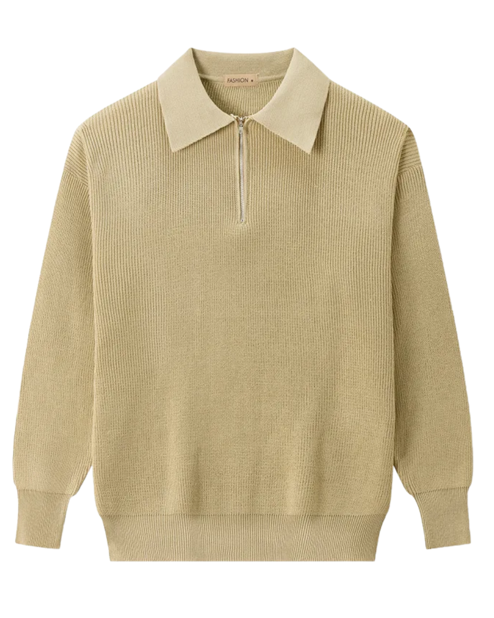 Elegante jersey con cremallera