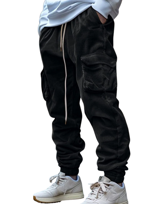 Elegantes pantalones de pana