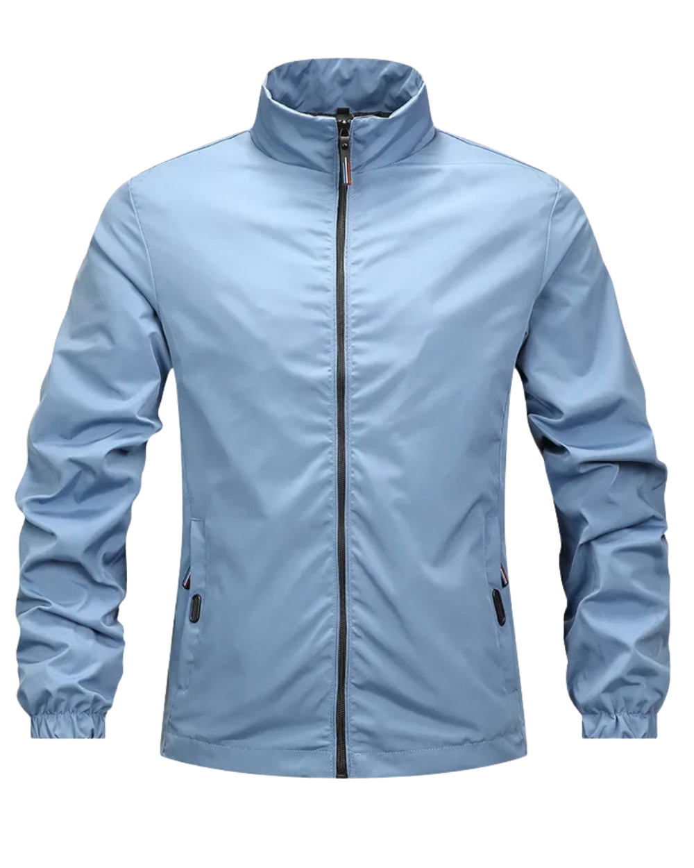 Elegante chaqueta cortavientos