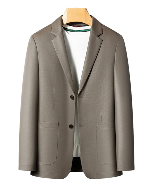 Chaqueta de cuero chic