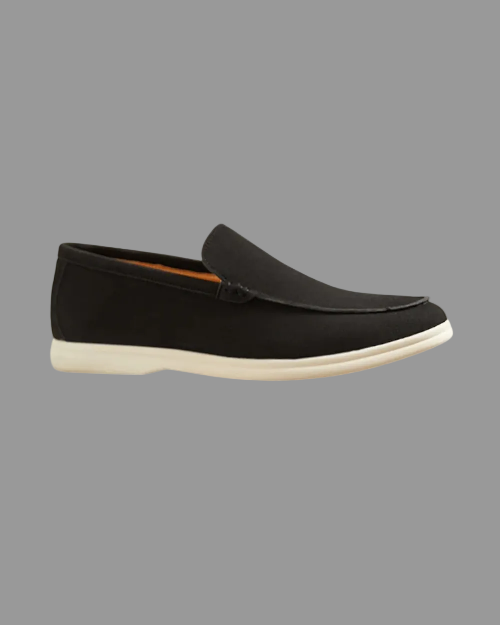 Elegantes mocasines de ante