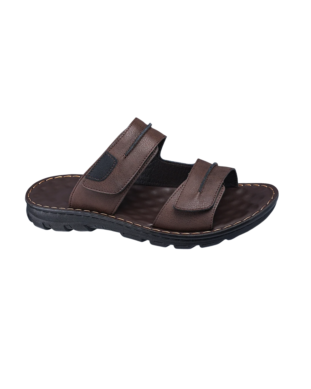 Sandalias elegantes de cuero para hombre