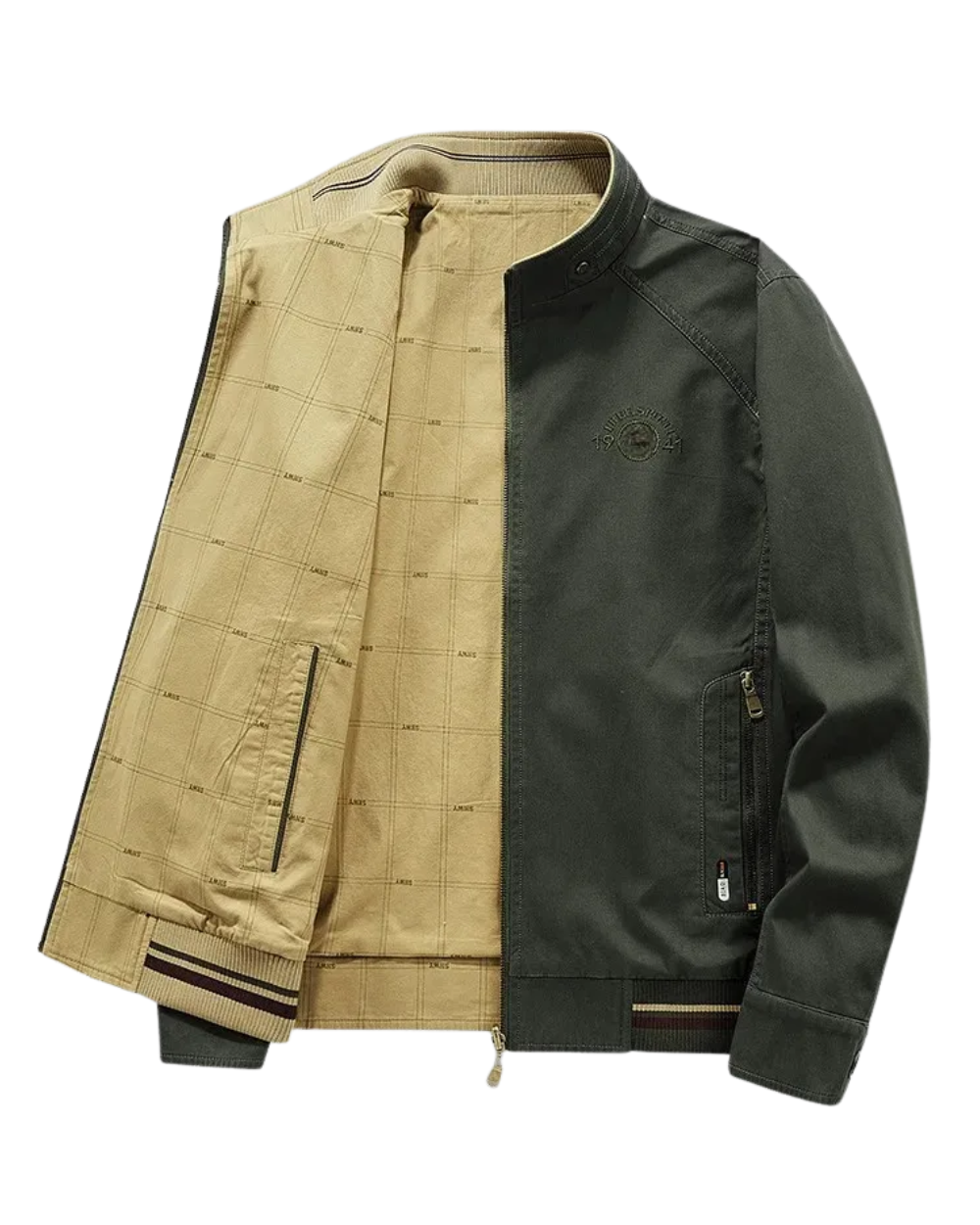 Chaqueta de doble cara para hombre