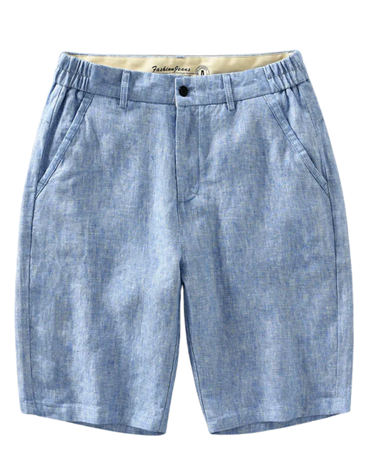 Pantalones cortos de lino de alta calidad