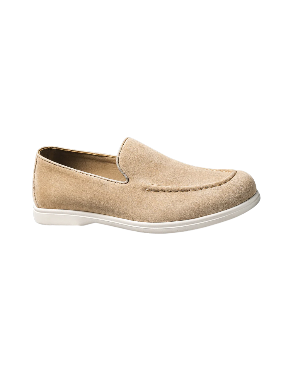 Mocasines elegantes de ante para hombre