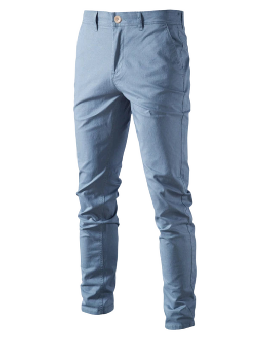Pantalones informales de algodón