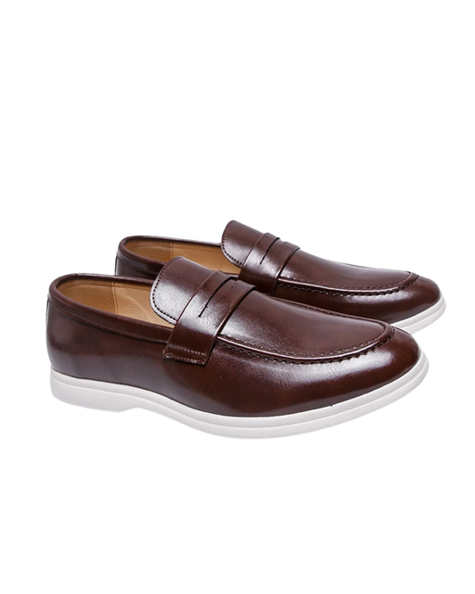 Mocasines de piel elegantes para oficina