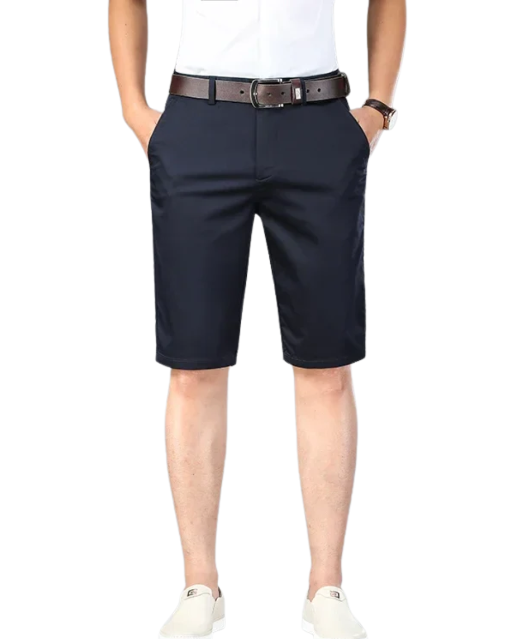 Pantalones cortos de algodón para hombre