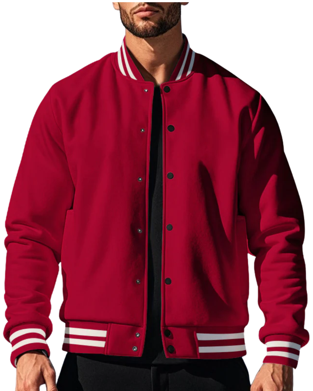 Elegante cazadora bomber
