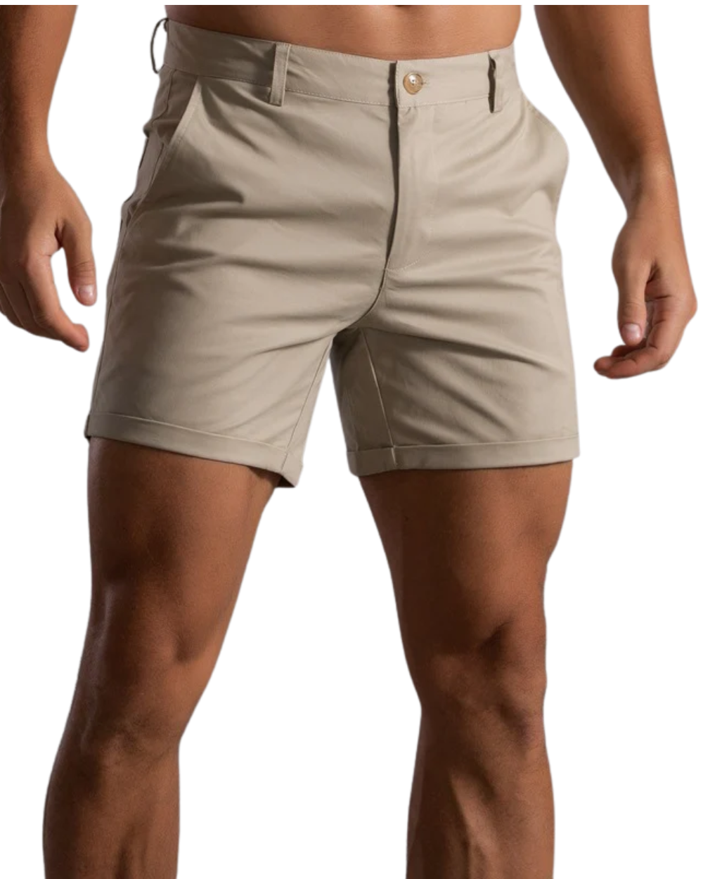 Pantalones cortos chinos elegantes