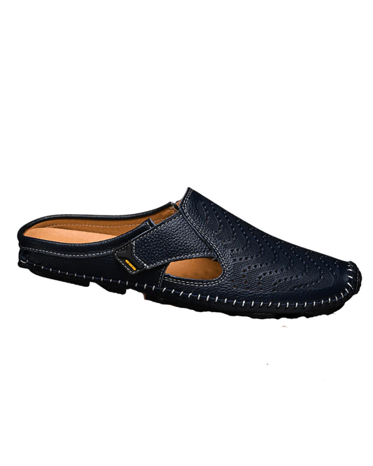 Sandalias transpirables de piel italiana
