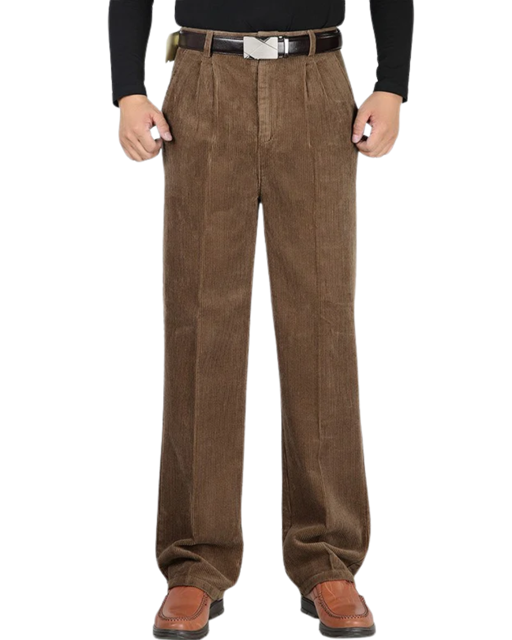 Elegantes pantalones de pana
