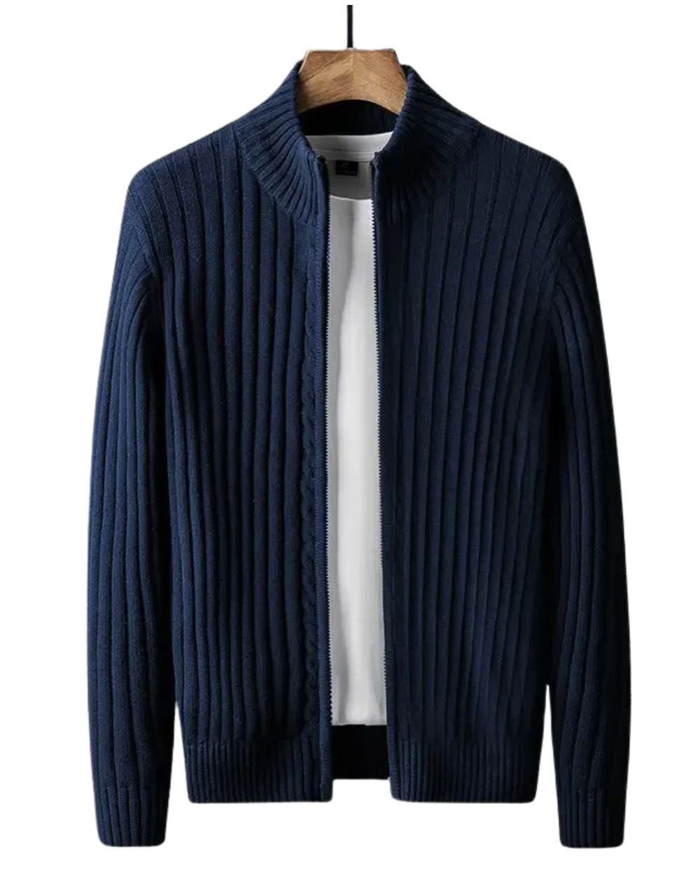 Elegante cárdigan para hombre